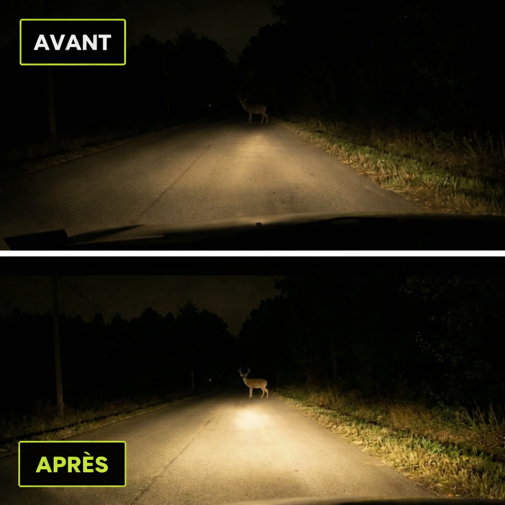 PerfectVision™ – HeadlightGuard | Restauration des phares & protection UV longue durée.