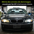 PerfectVision™ – HeadlightGuard | Restauration des phares & protection UV longue durée.