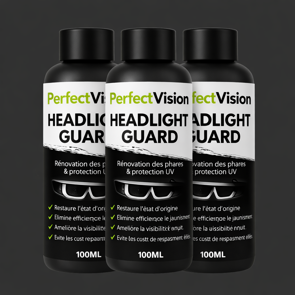 PerfectVision™ – HeadlightGuard | Restauration des phares & protection UV longue durée.